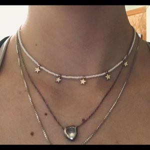 Naomi beaded star necklace